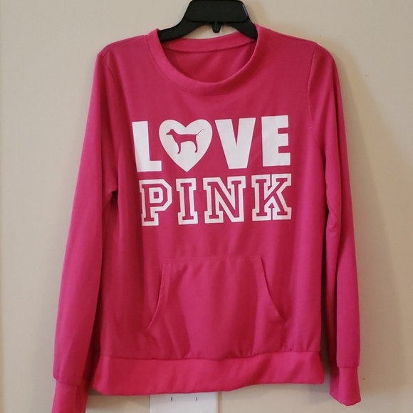 PINK Victoria's Secret Tops - Pink  sweat shirt.
